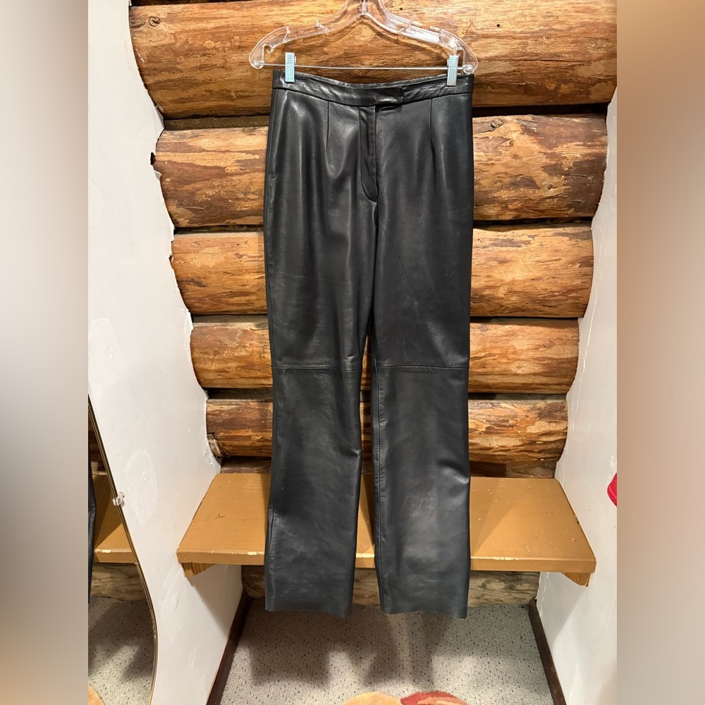 🖤Very Good Condition Vintage Siena Studio Leather Pants 10
